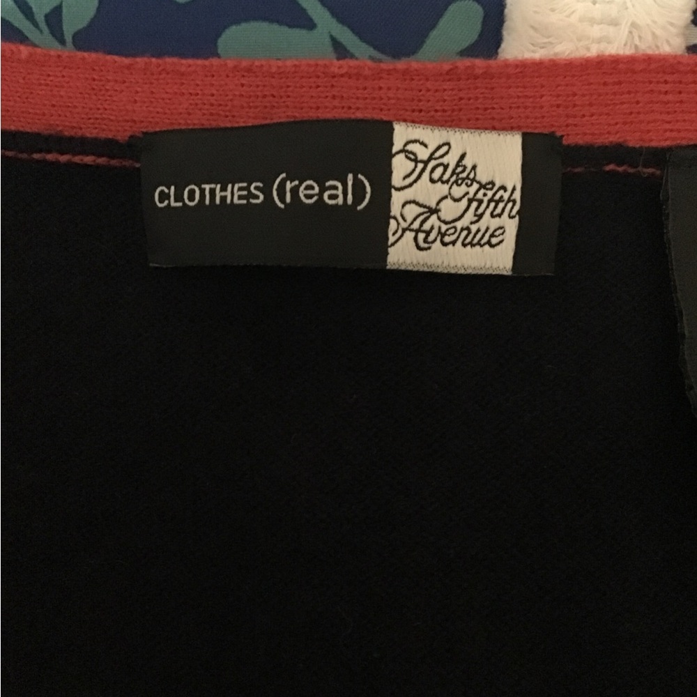 Women’s size medium Saks, fifth avenue scoop neck tank top sweater cc - Picture 3 of 8